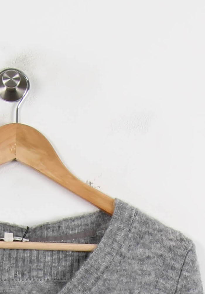 Pull Gris - Taille L/40 de la marque Lee | PARAD69343 - Vendu par Paradigme - Image 3