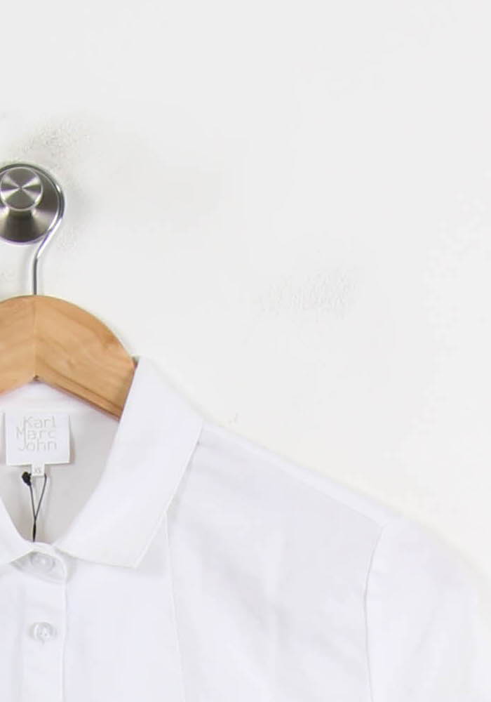 Chemise Blanche - Taille XS/34 de la marque Karl Marc John | PARAD69345 - Vendu par Paradigme - Image 3