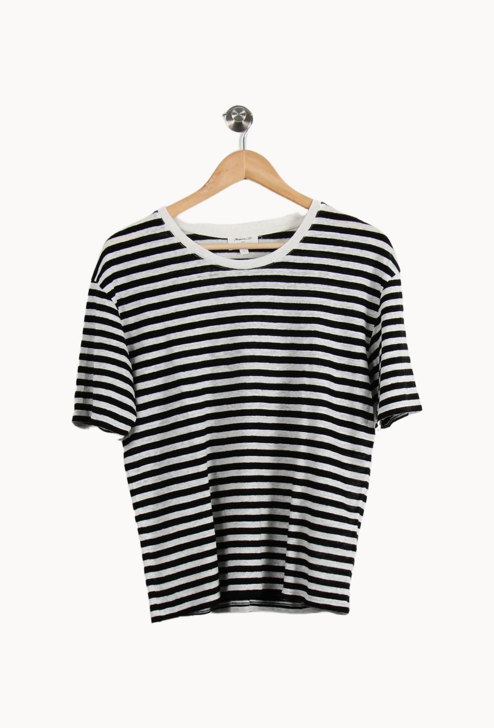T-shirt Noir et Blanc - Taille S/36 de la marque Maison 123 | PARAD69361 - Vendu par Paradigme - Image 2