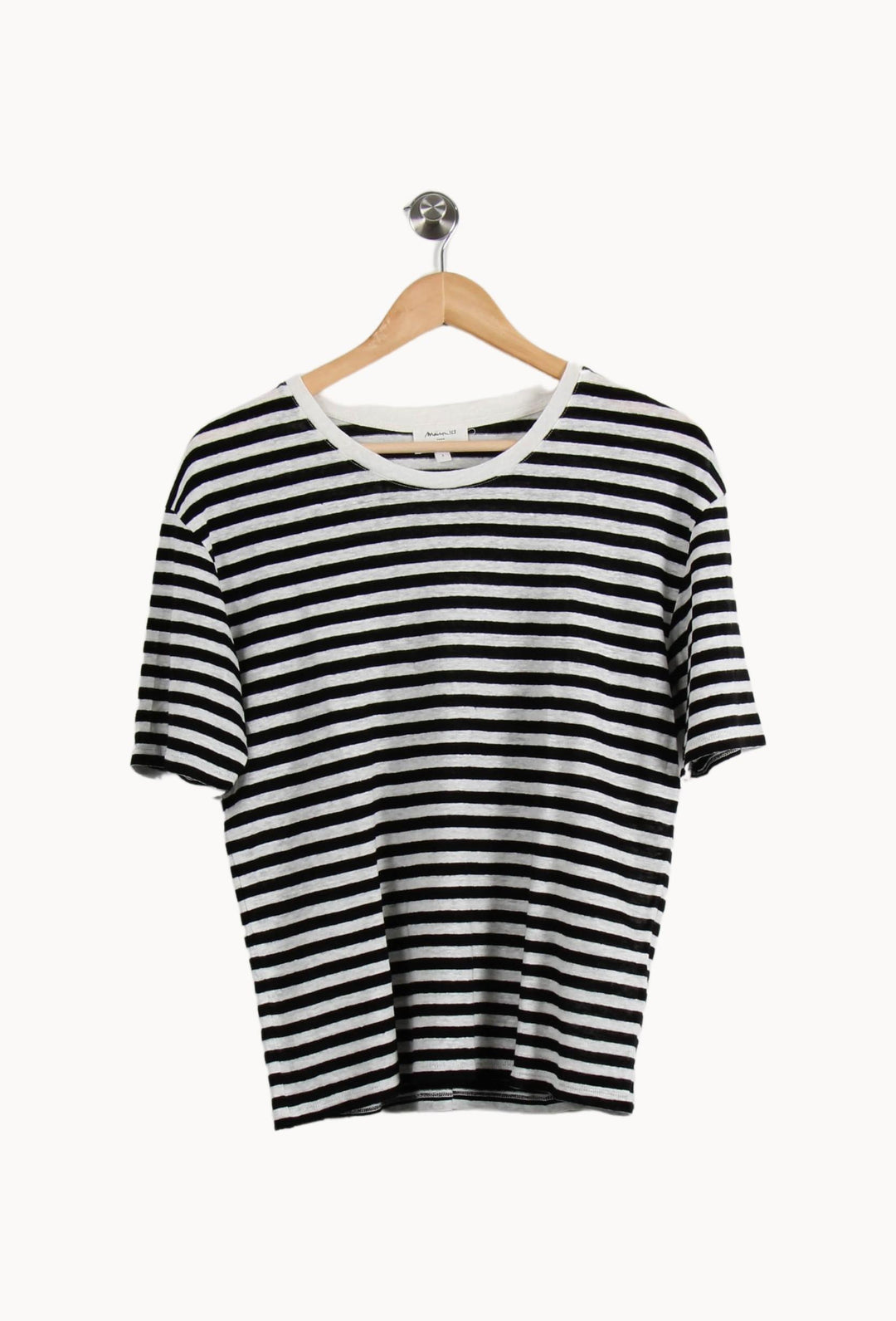 T-shirt Noir et Blanc - Taille S/36 de la marque Maison 123 | PARAD69361 - Vendu par Paradigme - Image 2