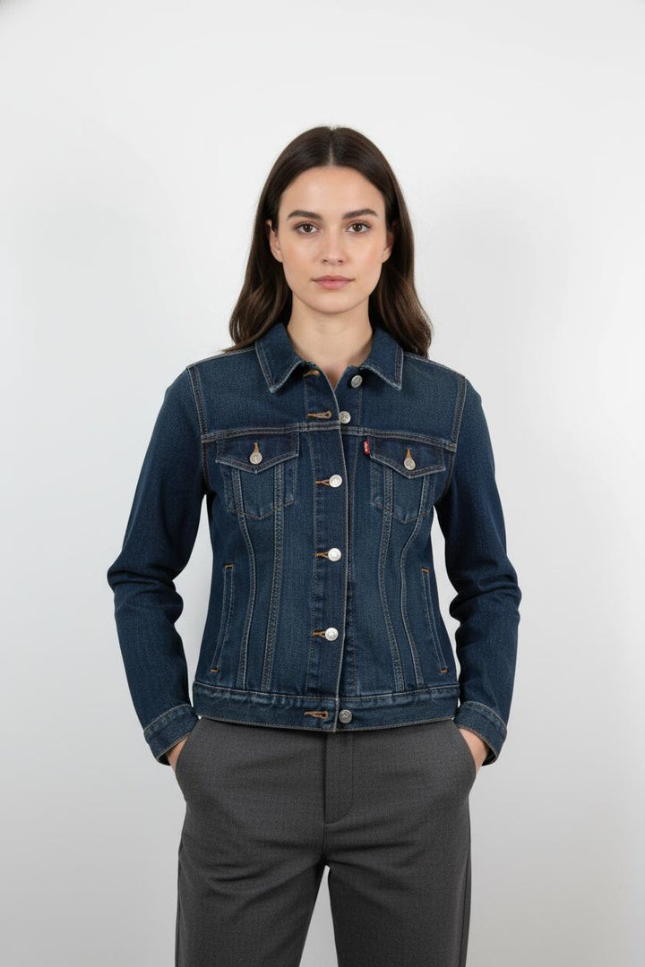 Veste en Jean Bleue - Taille S/36