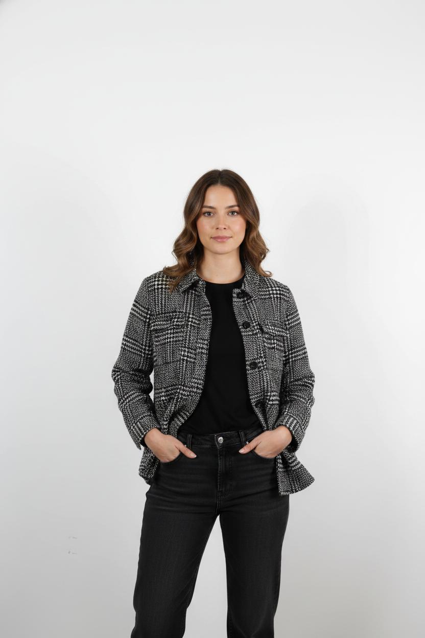 Veste Noire et Blanche - Taille S/36
