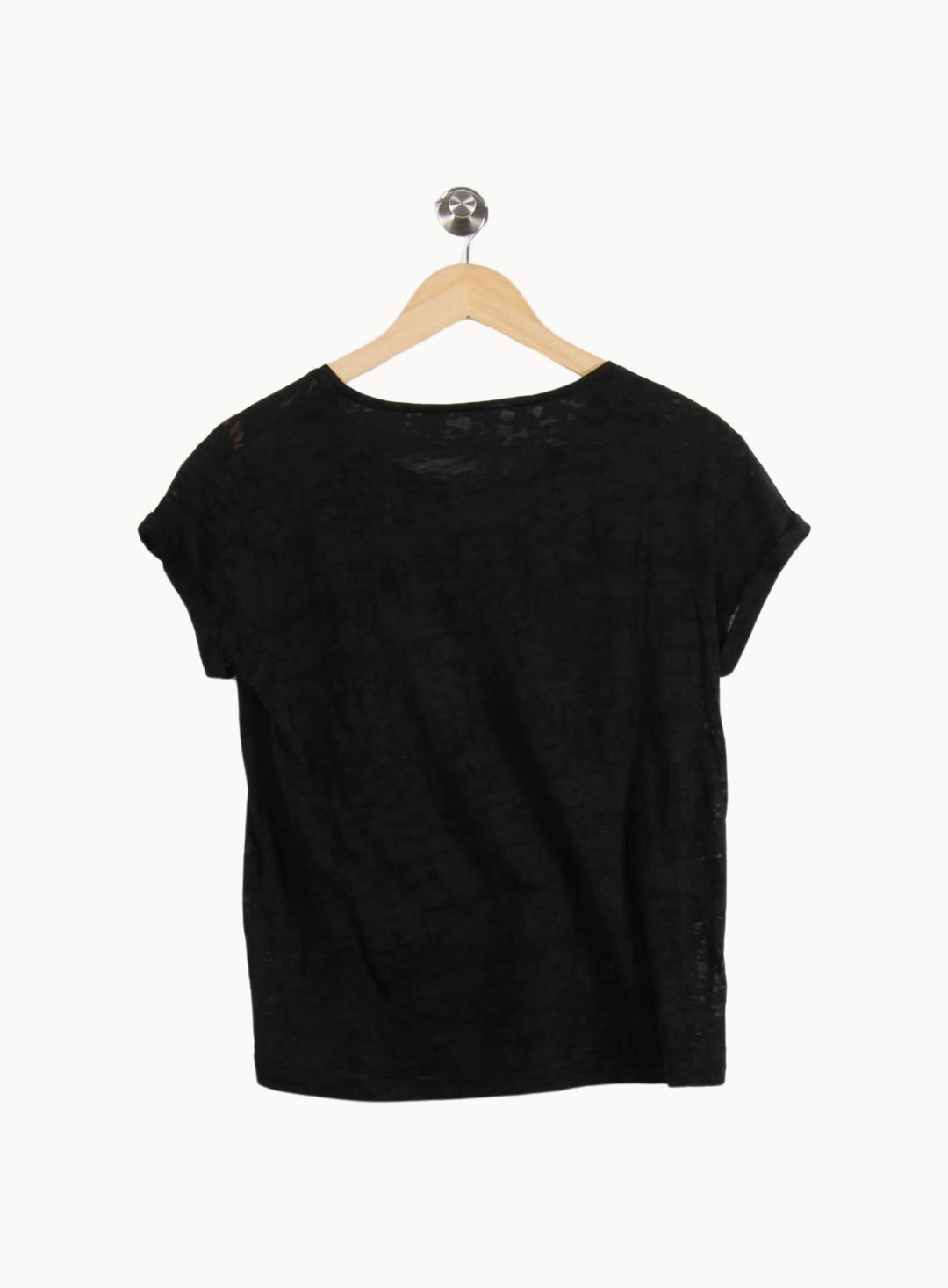 T-shirt Noir - Taille S/36 de la marque ba&sh | PARAD69373 - Vendu par Paradigme - Image 4