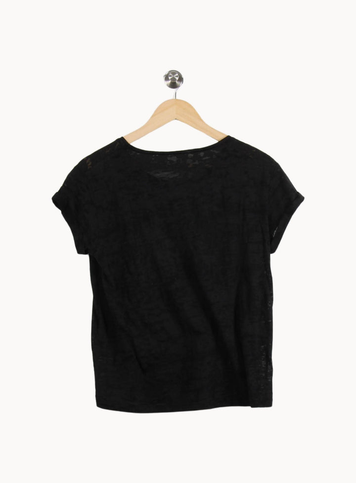 T-shirt Noir - Taille S/36 de la marque ba&sh | PARAD69373 - Vendu par Paradigme - Image 4
