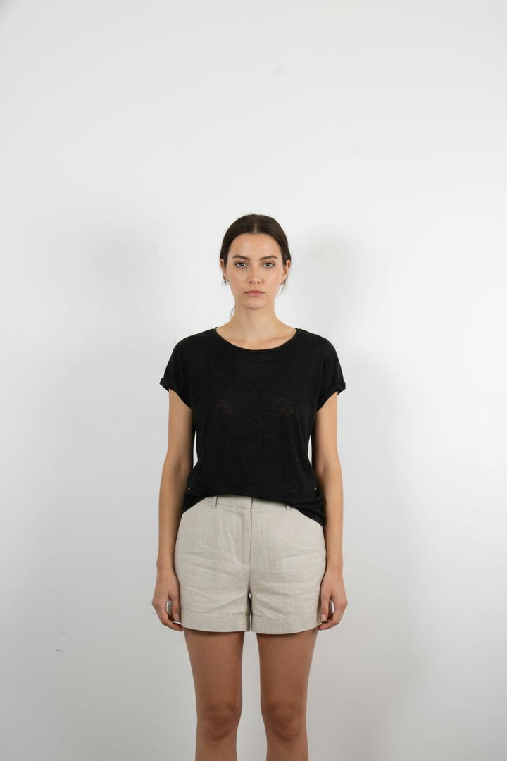 T-shirt Noir - Taille S/36