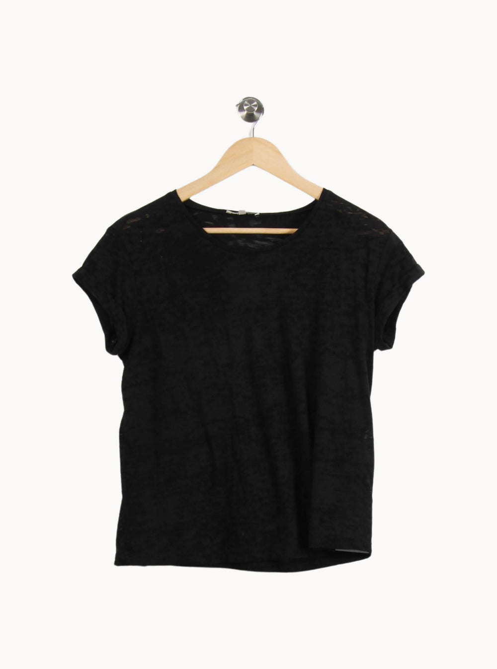 T-shirt Noir - Taille S/36 de la marque ba&sh | PARAD69373 - Vendu par Paradigme - Image 2