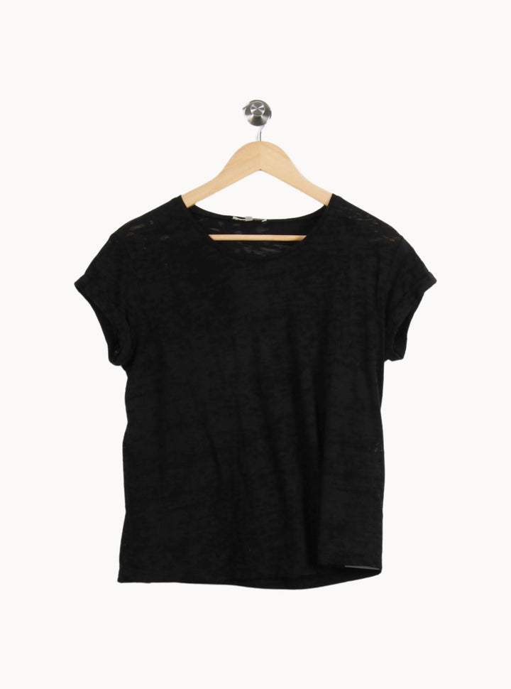 T-shirt Noir - Taille S/36 de la marque ba&sh | PARAD69373 - Vendu par Paradigme - Image 2