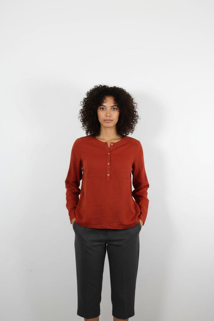Blouse Bordeaux - Taille S/36