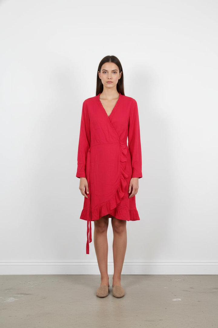 Robe Portefeuille Rouge - Taille M/38