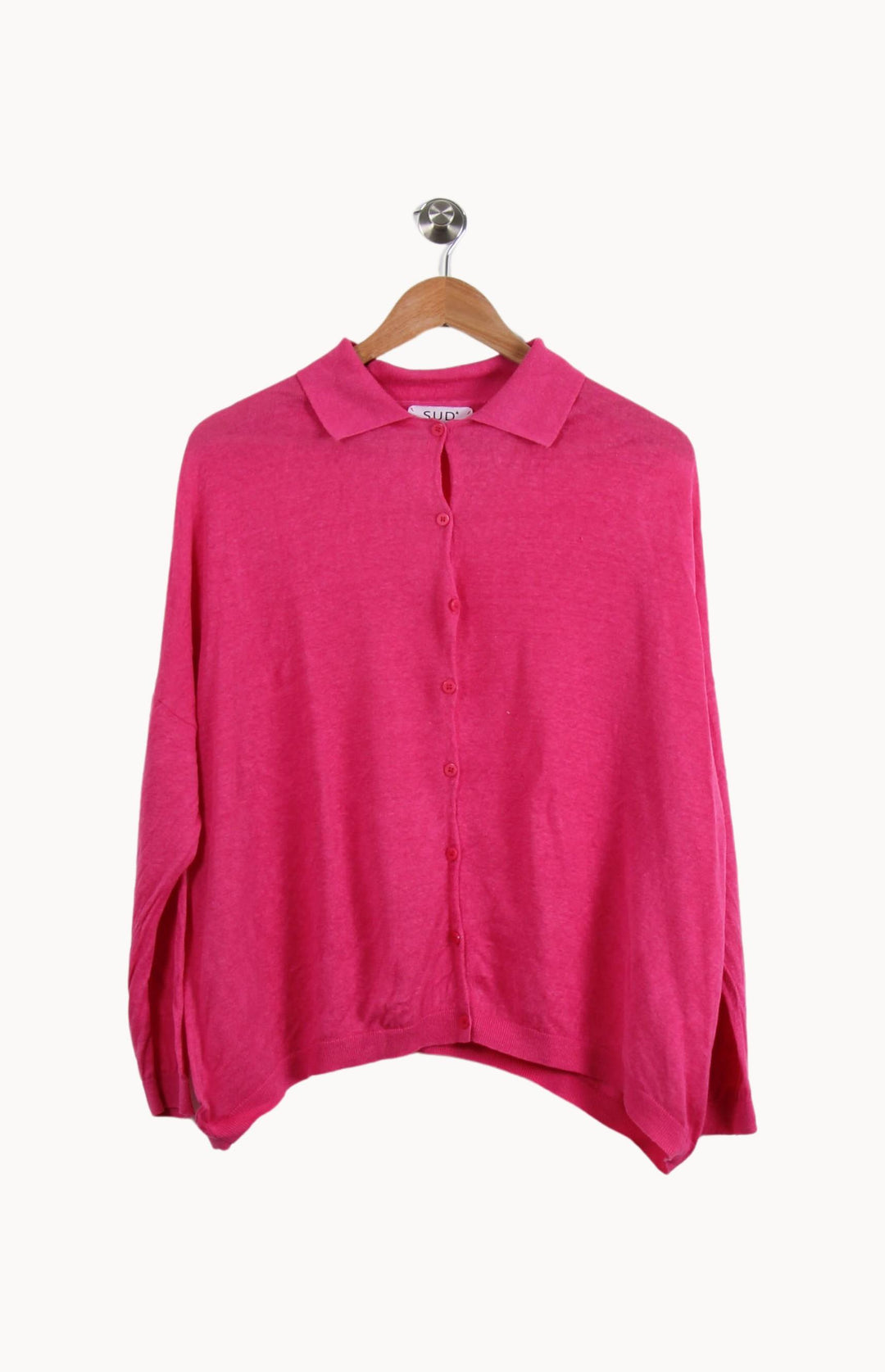 Cardigan Rose - Taille T.U. de la marque Sud express | PARAD69390 - Vendu par Paradigme - Image 2