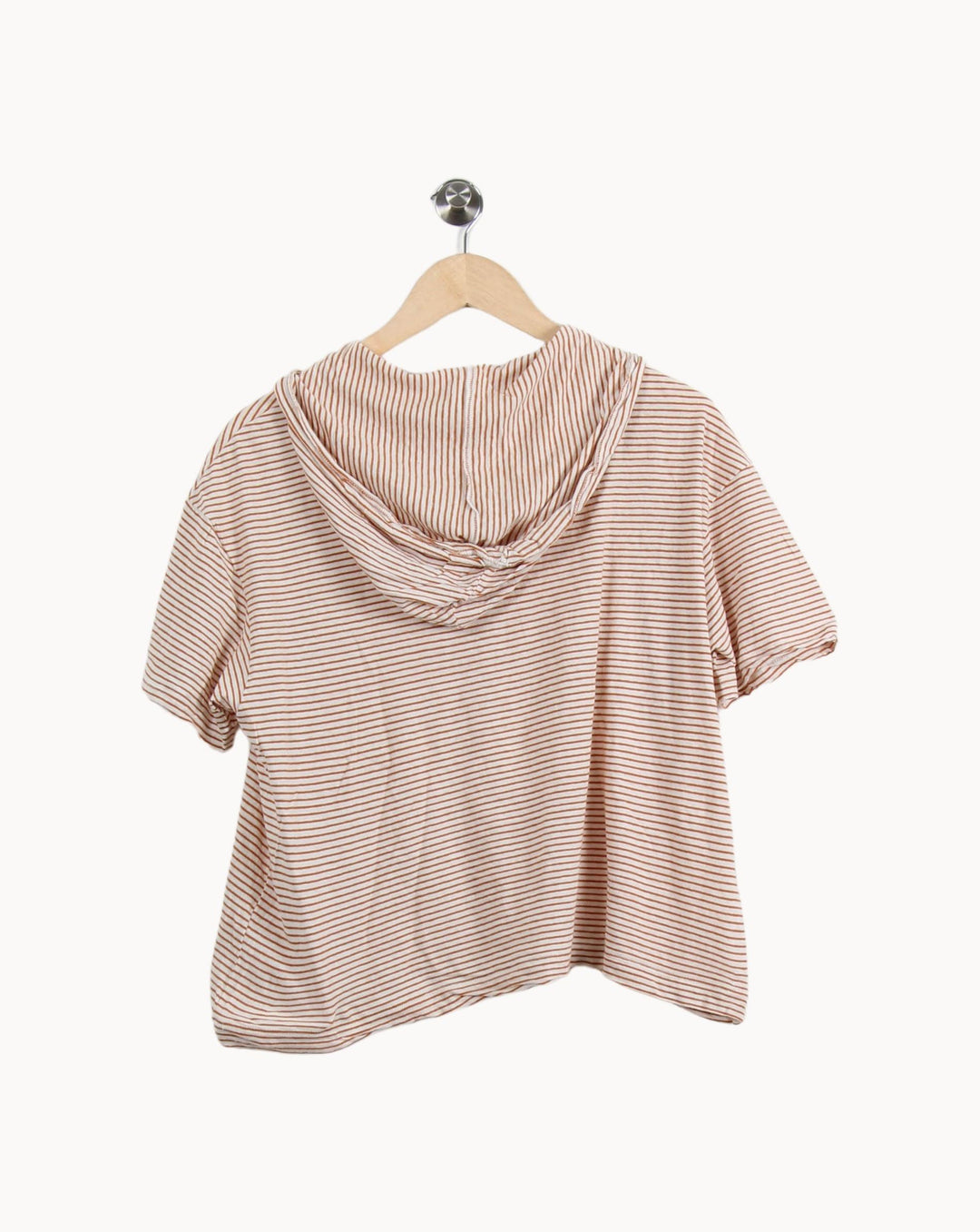 Sweat à Capuche Beige et Marron - Taille M/38 de la marque Des petits hauts | PARAD69392 - Vendu par Paradigme - Image 4
