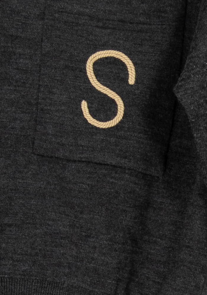Sweat Gris et Beige - Taille S/36 de la marque Sandro | PARAD69406 - Vendu par Paradigme - Image 3