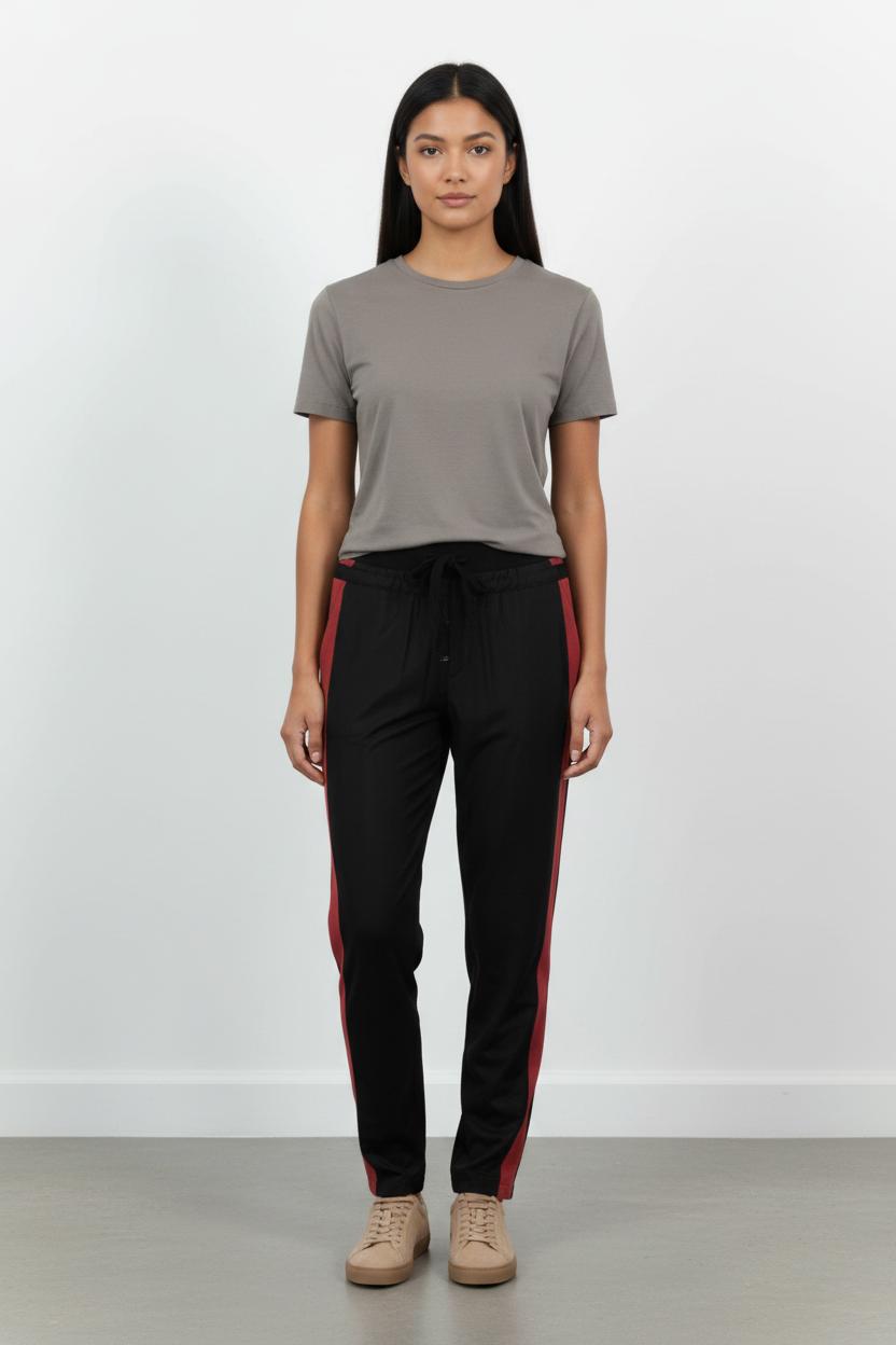 Pantalon Noir et Rouge - Taille S/36 de la marque The Kooples - Sport | PARAD69407 - Vendu par Paradigme - Image 1