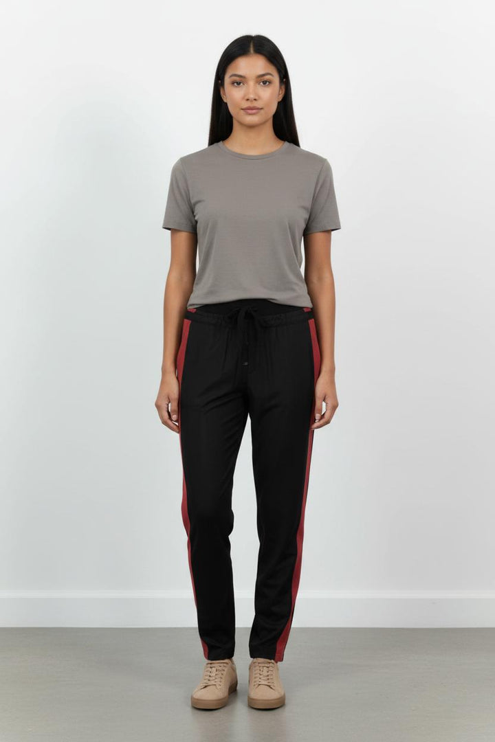 Pantalon Noir et Rouge - Taille S/36 de la marque The Kooples - Sport | PARAD69407 - Vendu par Paradigme - Image 1