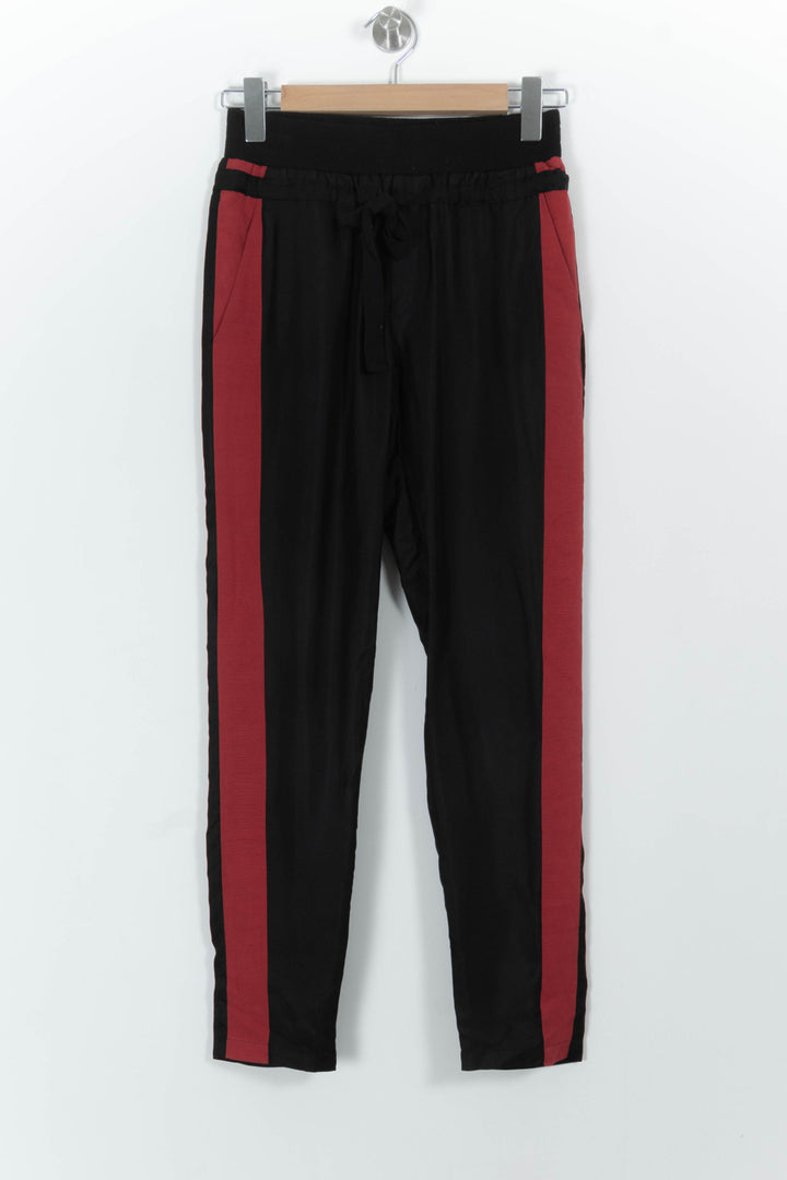 Pantalon Noir et Rouge - Taille S/36 de la marque The Kooples - Sport | PARAD69407 - Vendu par Paradigme - Image 2