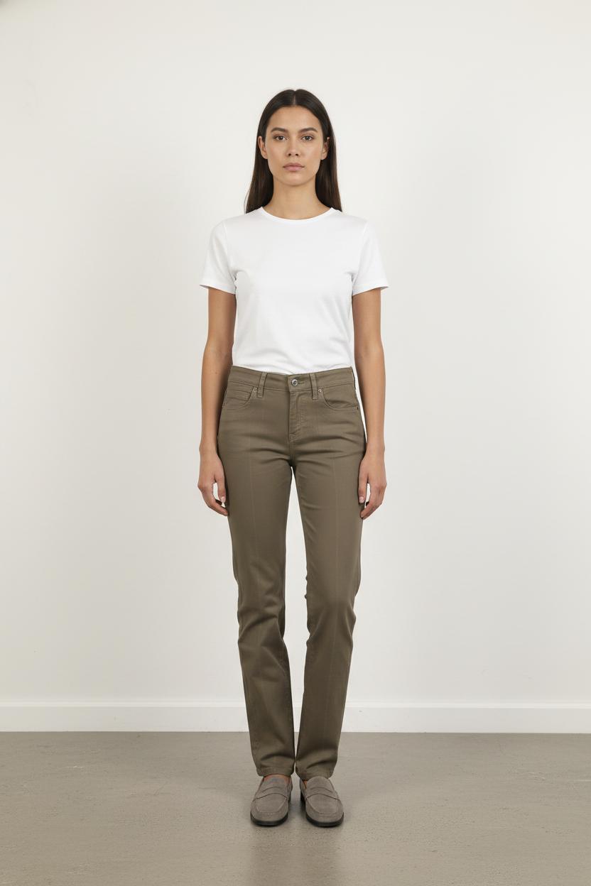 Pantalon Droit Marron - Taille XS/34