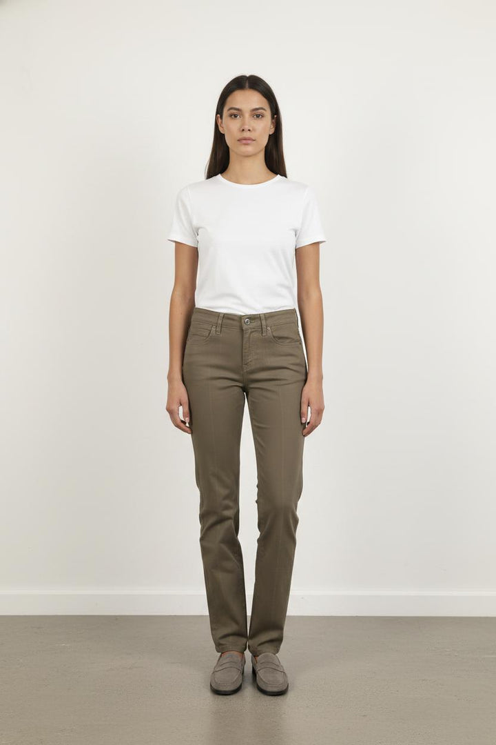 Pantalon Droit Marron - Taille XS/34