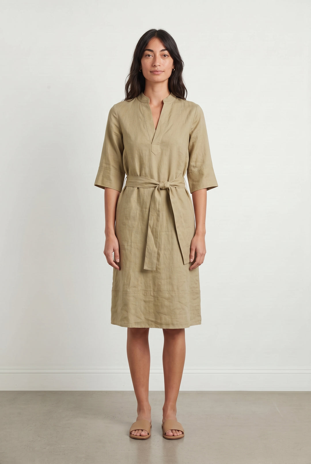 Robe Longue Beige - Taille XS/34 de la marque Vanessa Bruno | PARAD69454 - Vendu par Paradigme - Image 1