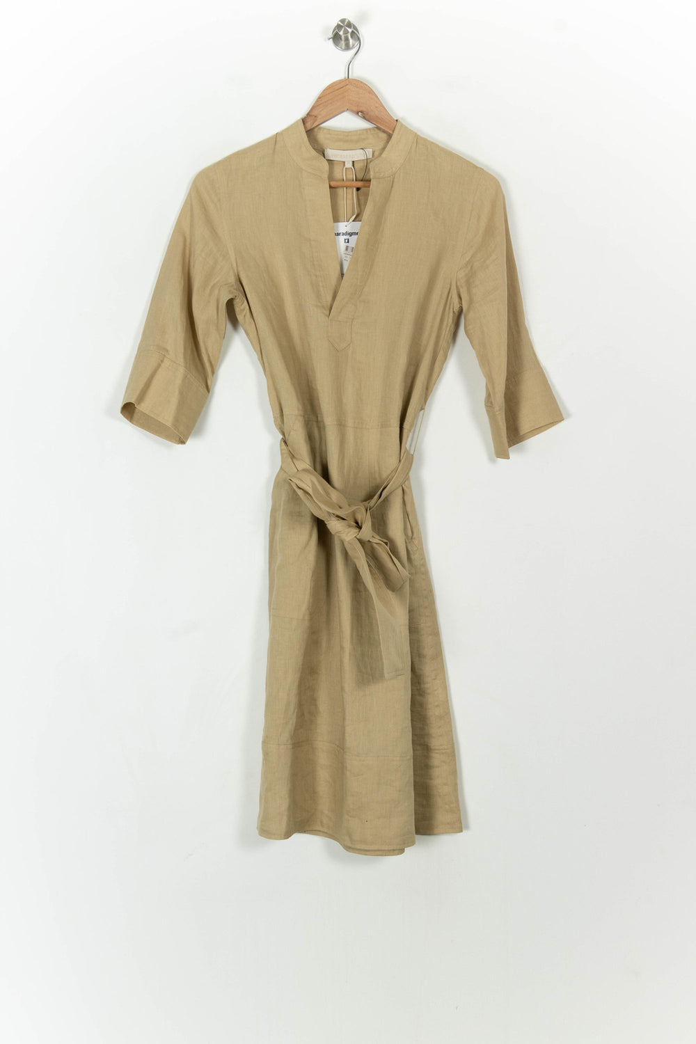 Robe Longue Beige - Taille XS/34 de la marque Vanessa Bruno | PARAD69454 - Vendu par Paradigme - Image 2