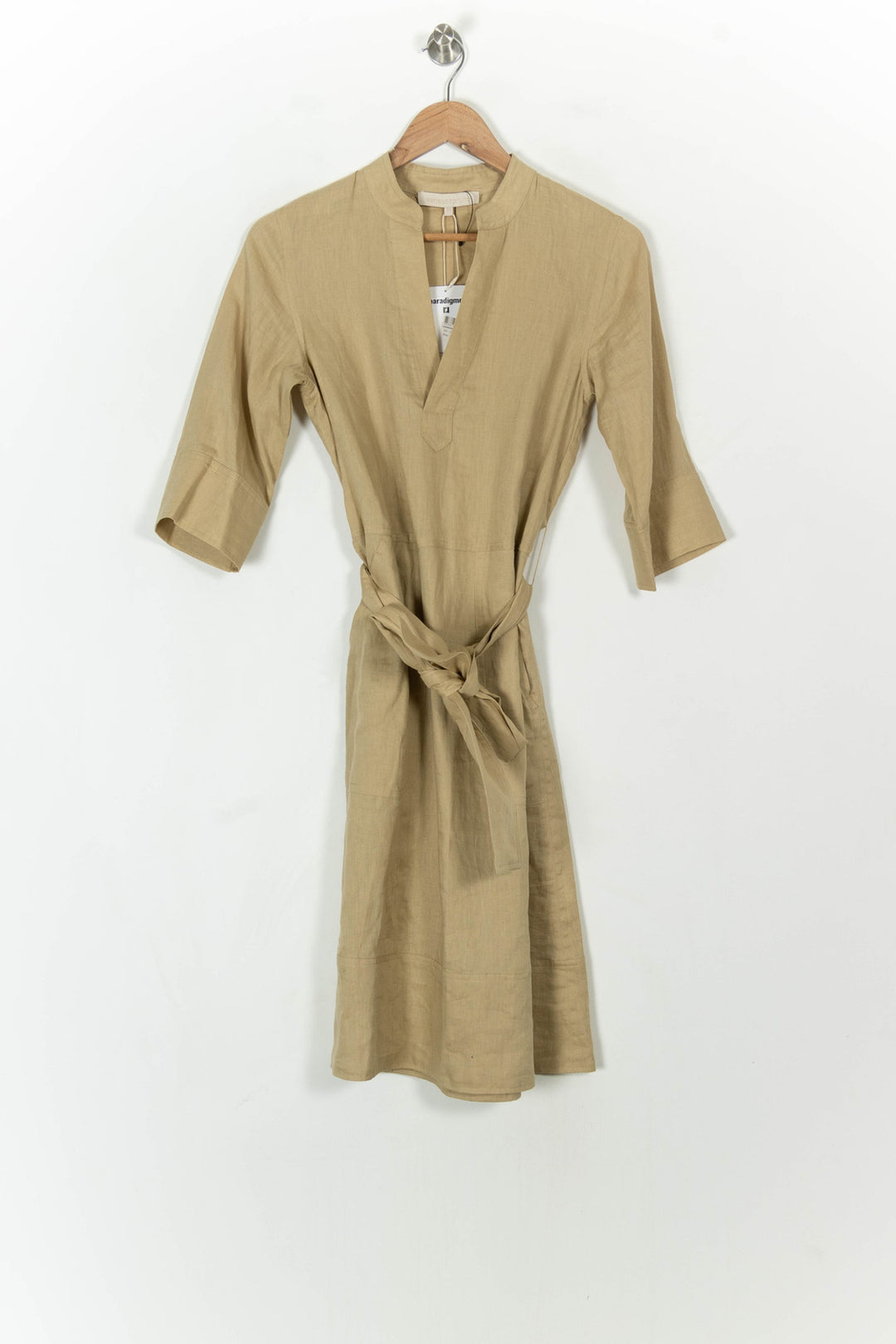 Robe Longue Beige - Taille XS/34 de la marque Vanessa Bruno | PARAD69454 - Vendu par Paradigme - Image 2