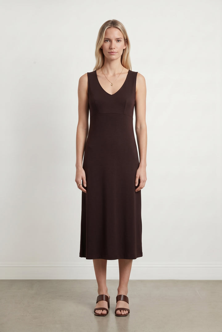 Robe Sans Manches Marron - Taille XS/34 de la marque Isabel Marant | PARAD69457 - Vendu par Paradigme - Image 1
