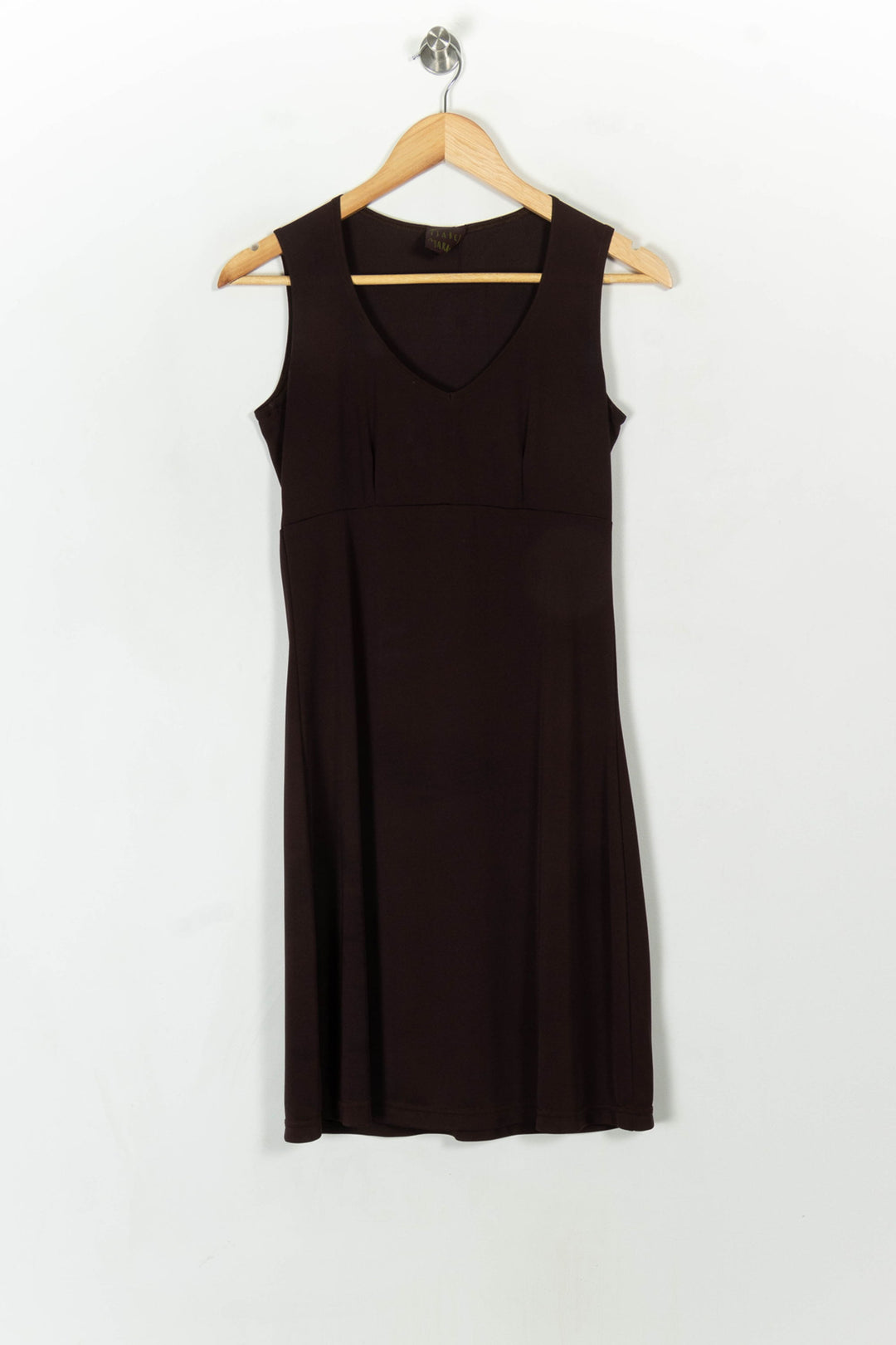 Robe Sans Manches Marron - Taille XS/34 de la marque Isabel Marant | PARAD69457 - Vendu par Paradigme - Image 2