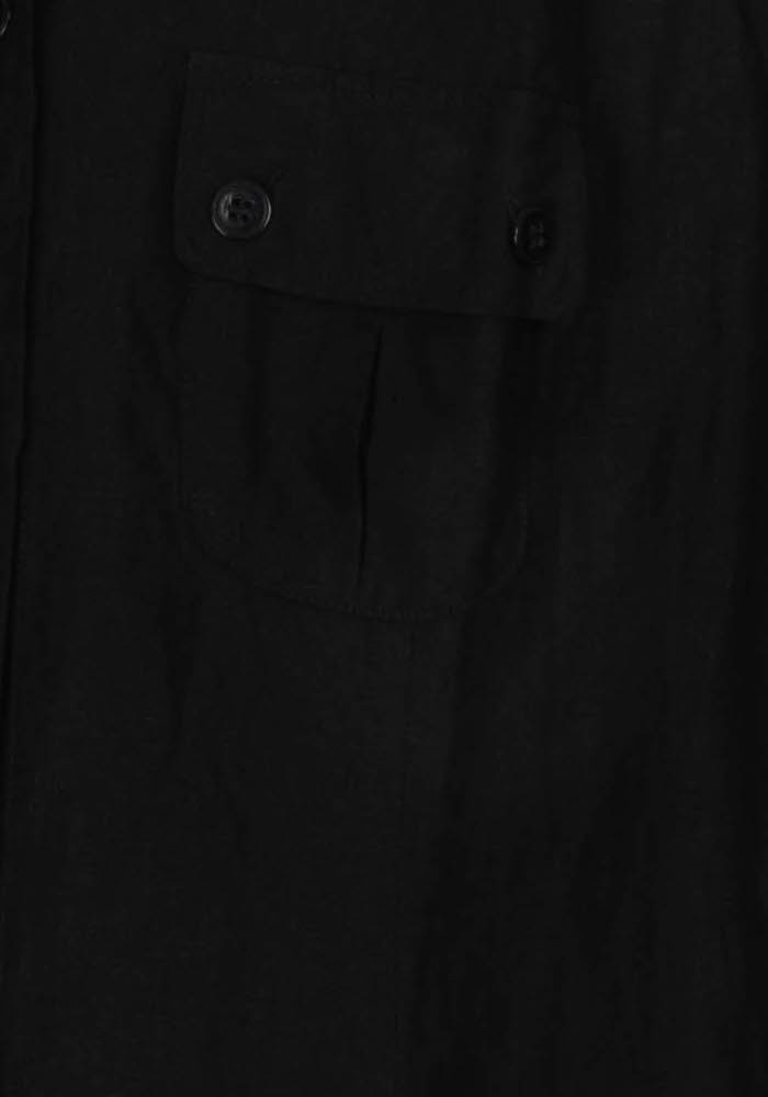 Robe chemise noire - Taille S/36 de la marque Max Mara | PARAD69466 - Vendu par Paradigme - Image 3