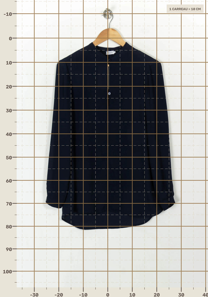 Blouse Bleue - Taille XS/34 de la marque Filippa K | PARAD69477 - Vendu par Paradigme - Image 4