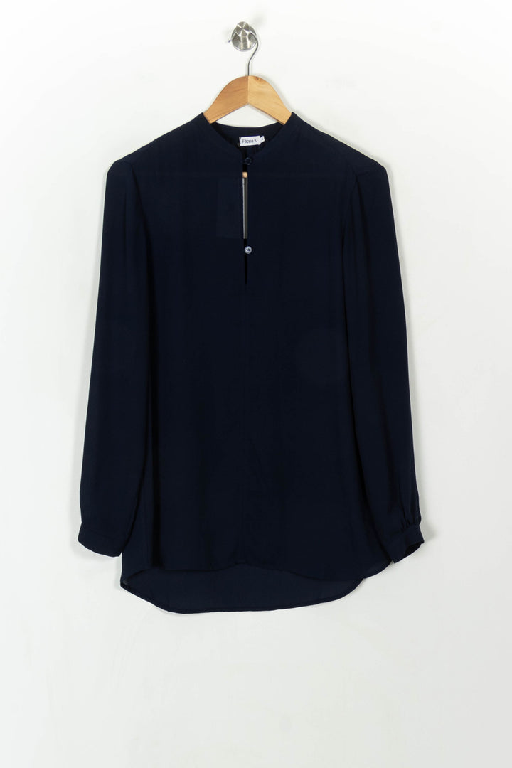 Blouse Bleue - Taille XS/34 de la marque Filippa K | PARAD69477 - Vendu par Paradigme - Image 2