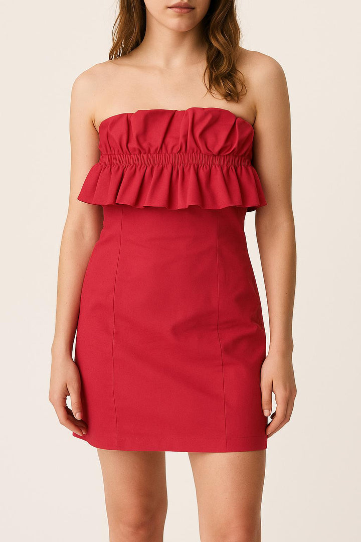 Robe Courte Rose - Taille S/36 de la marque Claudie Pierlot | PARAD69491 - Vendu par Paradigme - Image 1