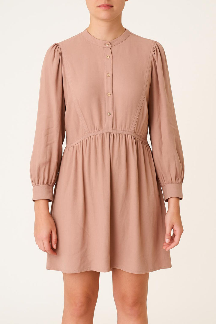 Robe Chemise Rose - Taille L/40 de la marque Bérénice | PARAD69510 - Vendu par Paradigme - Image 1