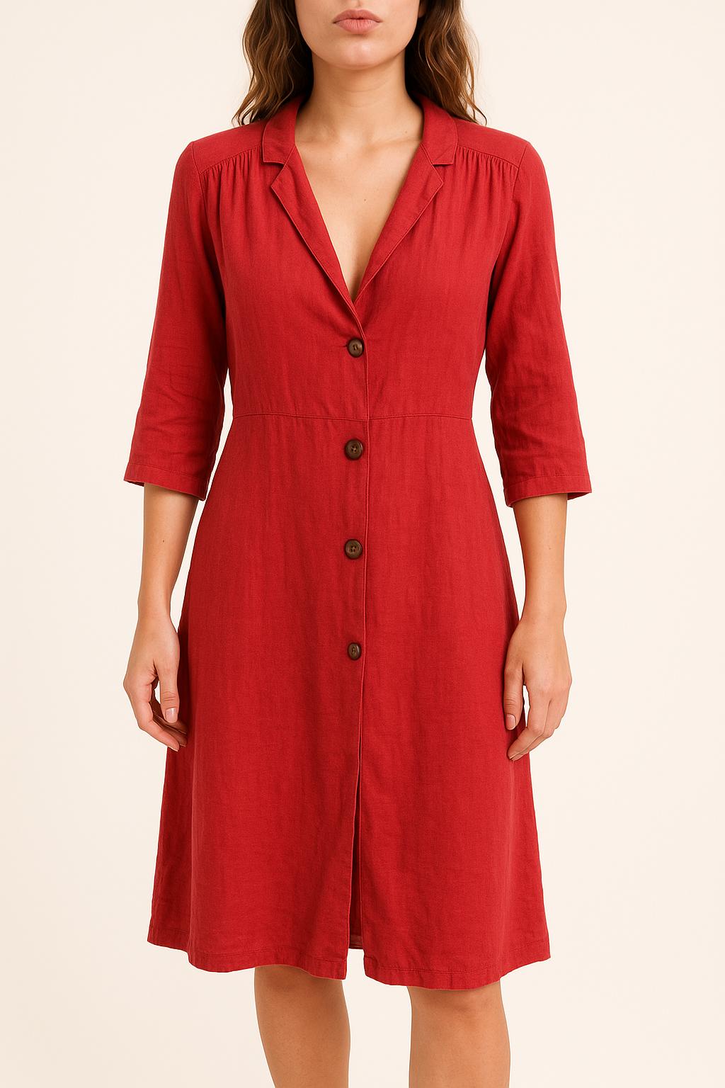 Robe Rose - Taille S/36 de la marque La Fée Maraboutée | PARAD69527 - Vendu par Paradigme - Image 1