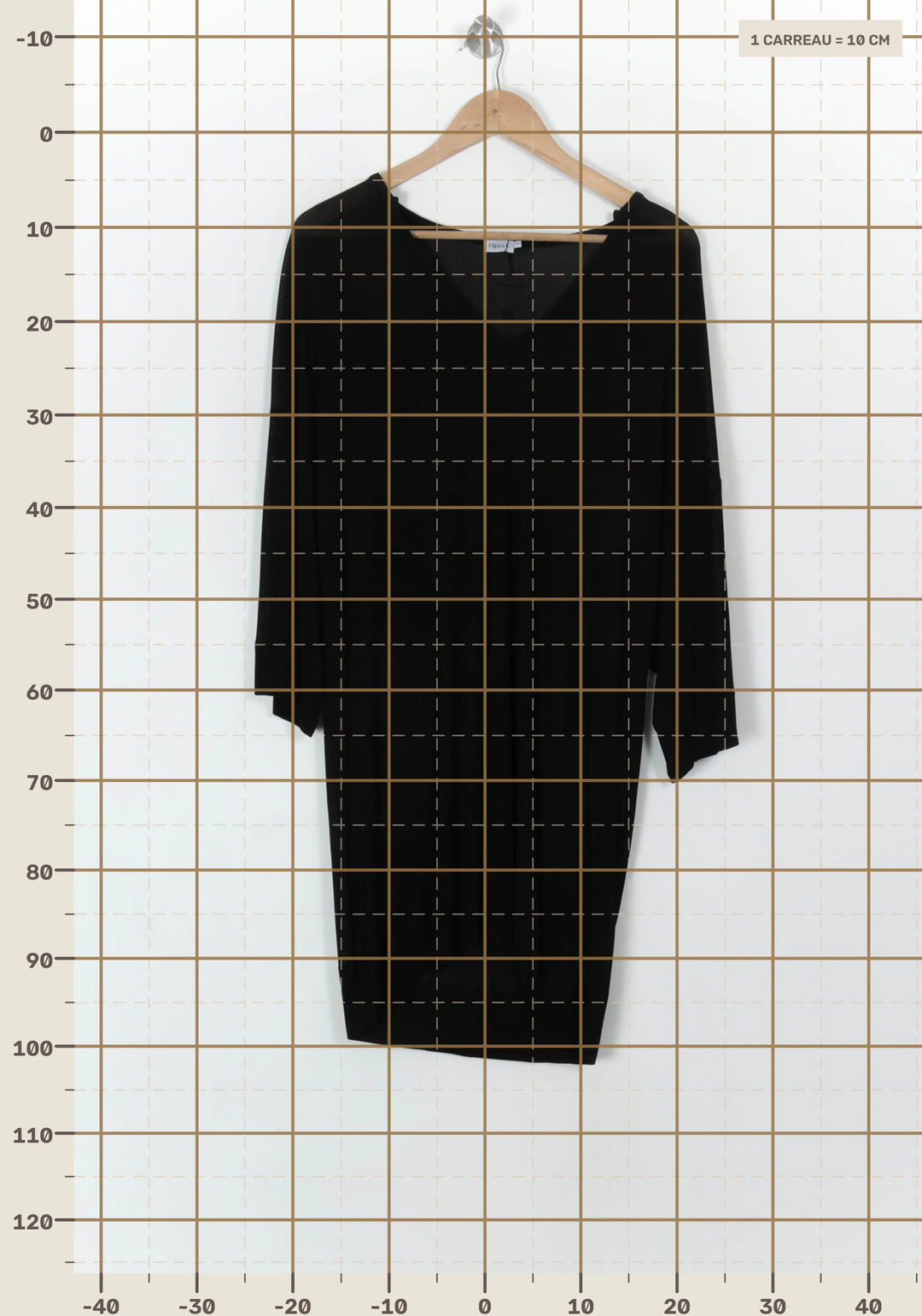 Blouse Noire - Taille S/36 de la marque Filippa K | PARAD69570 - Vendu par Paradigme - Image 4