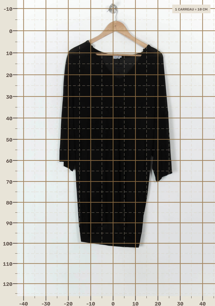 Blouse Noire - Taille S/36 de la marque Filippa K | PARAD69570 - Vendu par Paradigme - Image 4
