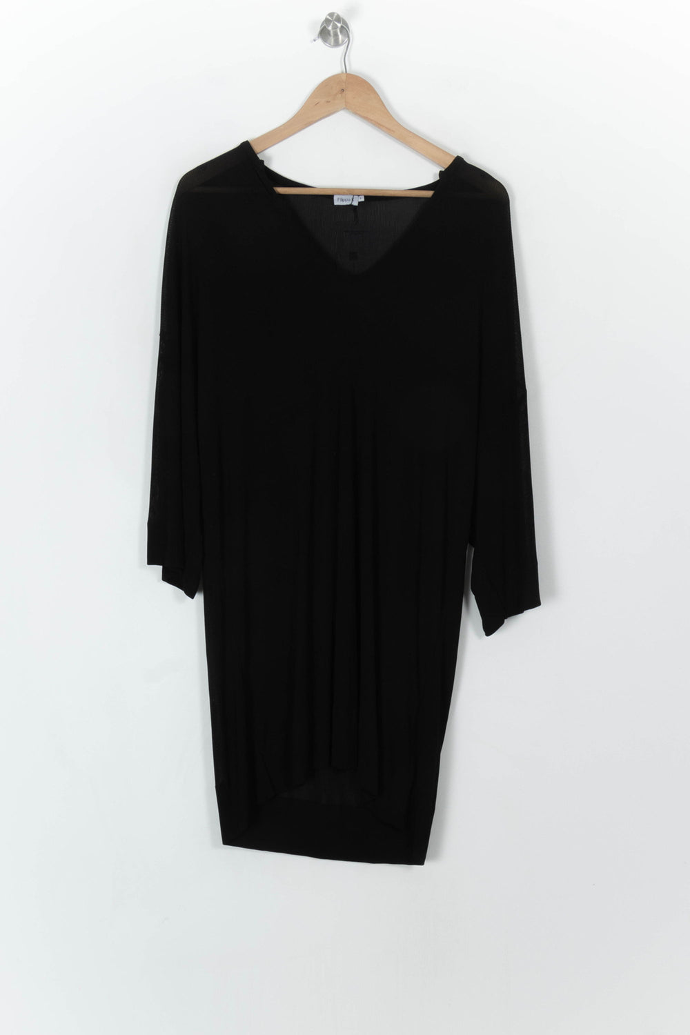 Blouse Noire - Taille S/36 de la marque Filippa K | PARAD69570 - Vendu par Paradigme - Image 2