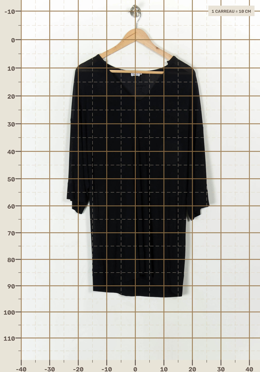 Blouse Noire - Taille XS/34 de la marque Filippa K | PARAD69572 - Vendu par Paradigme - Image 4