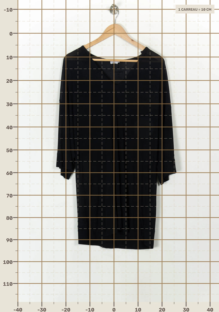 Blouse Noire - Taille XS/34 de la marque Filippa K | PARAD69572 - Vendu par Paradigme - Image 4