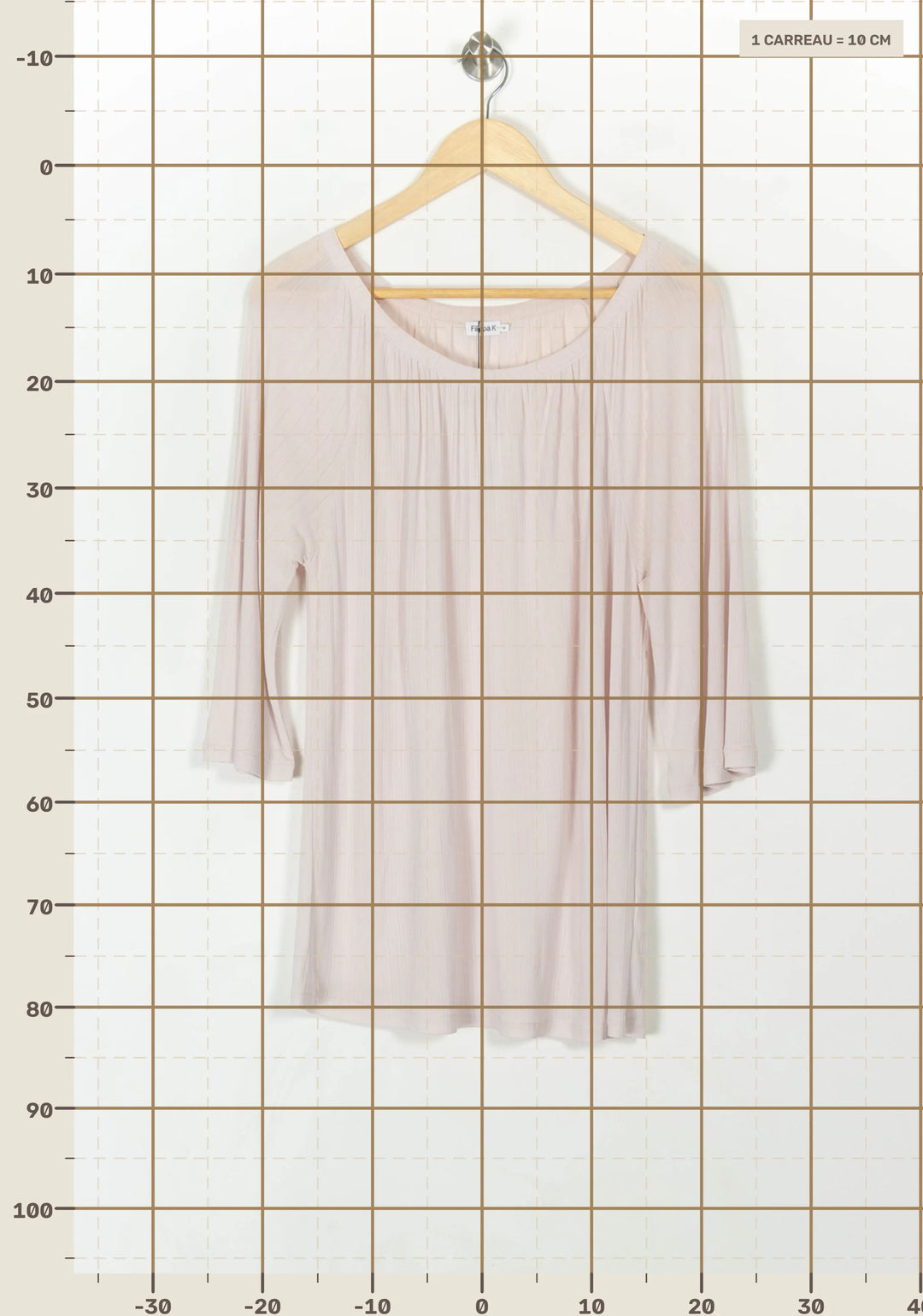 Blouse Rose - Taille XS/34 de la marque Filippa K | PARAD69574 - Vendu par Paradigme - Image 4