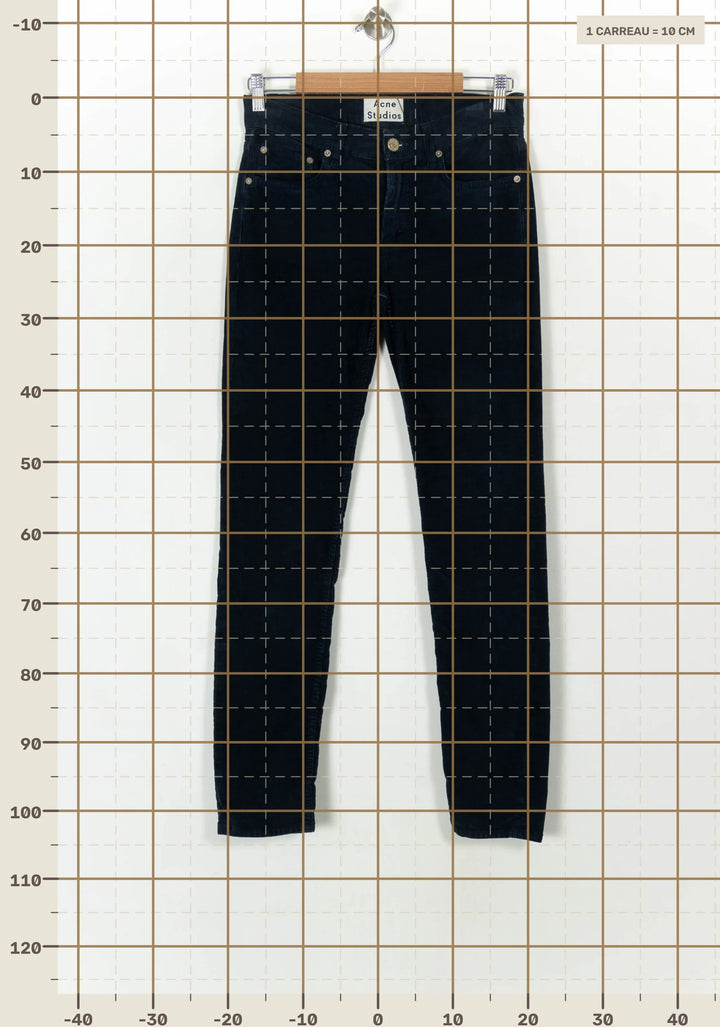 Jean Bleu - Taille M/38 de la marque Acne Studios | PARAD69577 - Vendu par Paradigme - Image 4