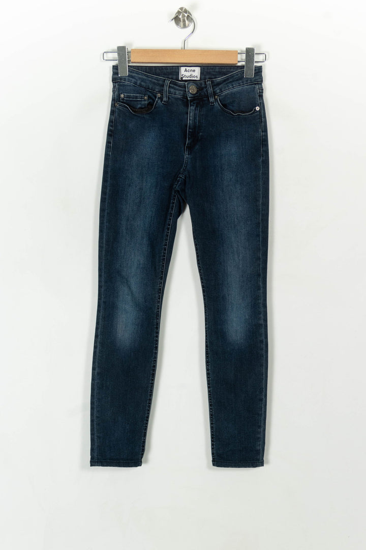 Jean Slim Bleu - Taille XXS/32 de la marque Acne Studios | PARAD69582 - Vendu par Paradigme - Image 2
