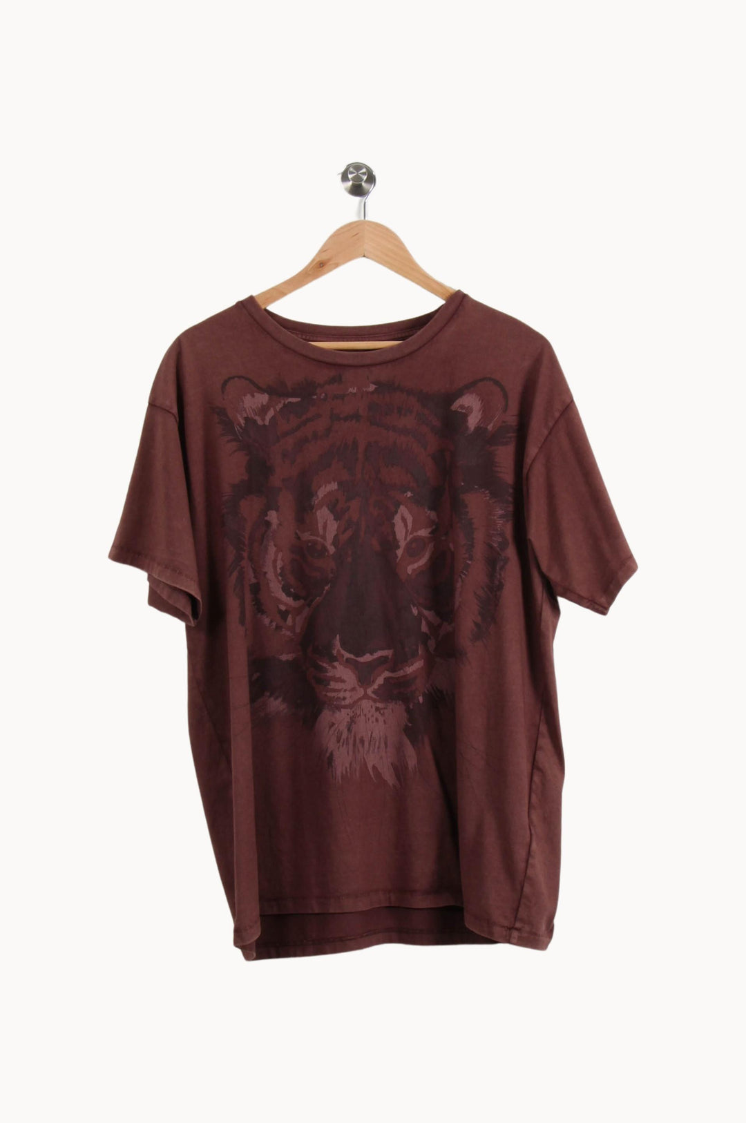 Tee-shirt Bordeaux - Taille S/36 de la marque Wrangler | PARAD69600 - Vendu par Paradigme - Image 2