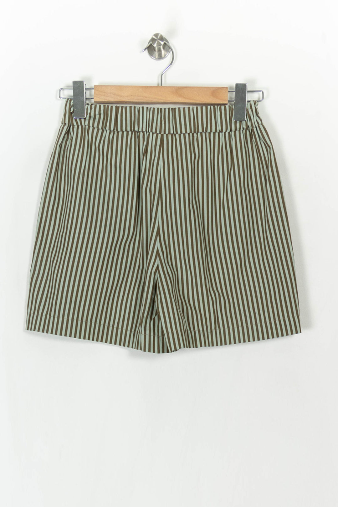 Short Rayé Vert et Marron - Taille S/36 de la marque Claudie Pierlot | PARAD69602 - Vendu par Paradigme - Image 5