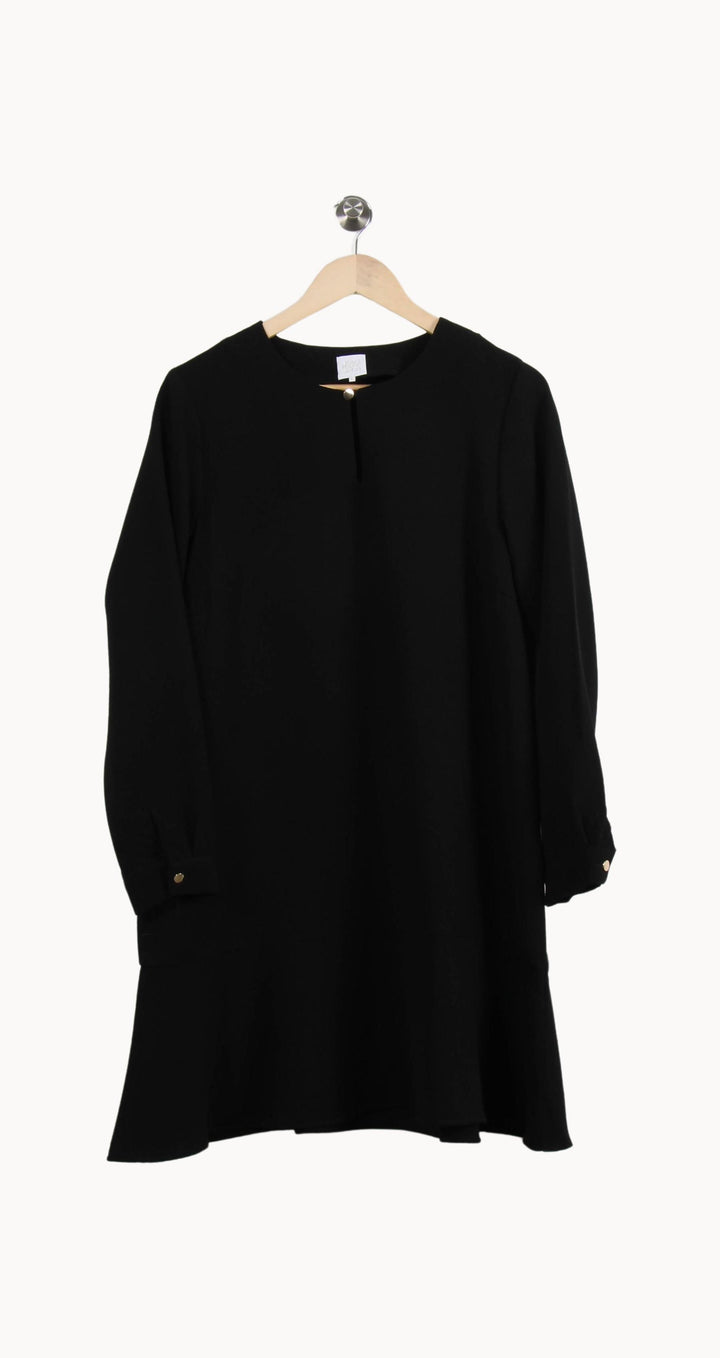 Robe Droite Noire - Taille M/38 de la marque Karl Marc John | PARAD69606 - Vendu par Paradigme - Image 2