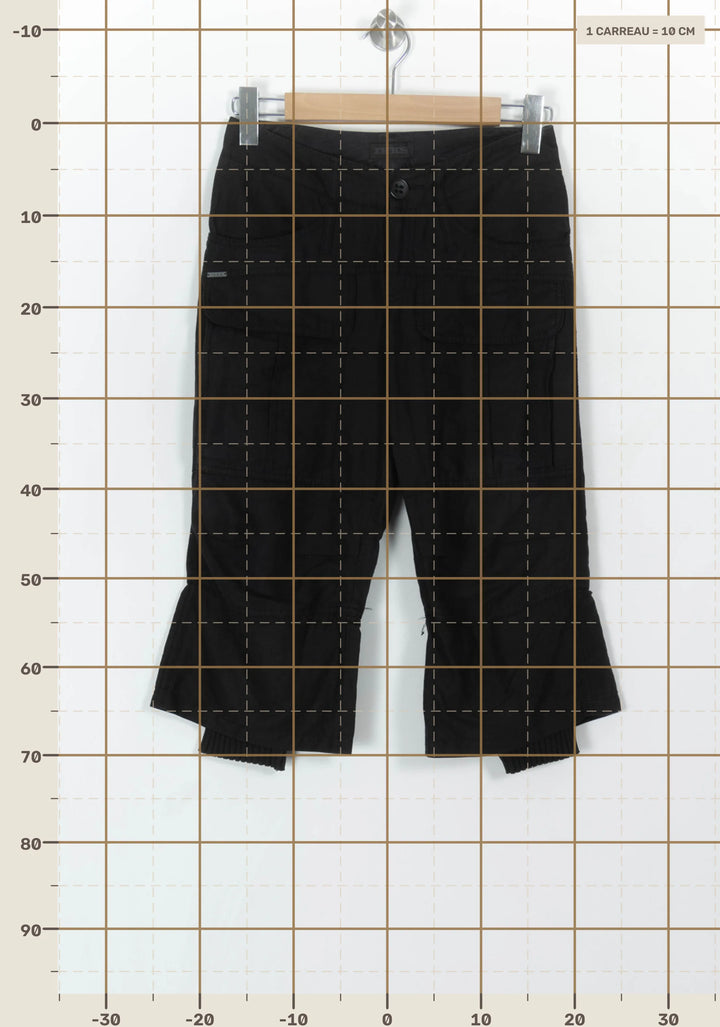 Bermuda Noir - Taille XS/34 de la marque IKKS | PARAD69624 - Vendu par Paradigme - Image 4