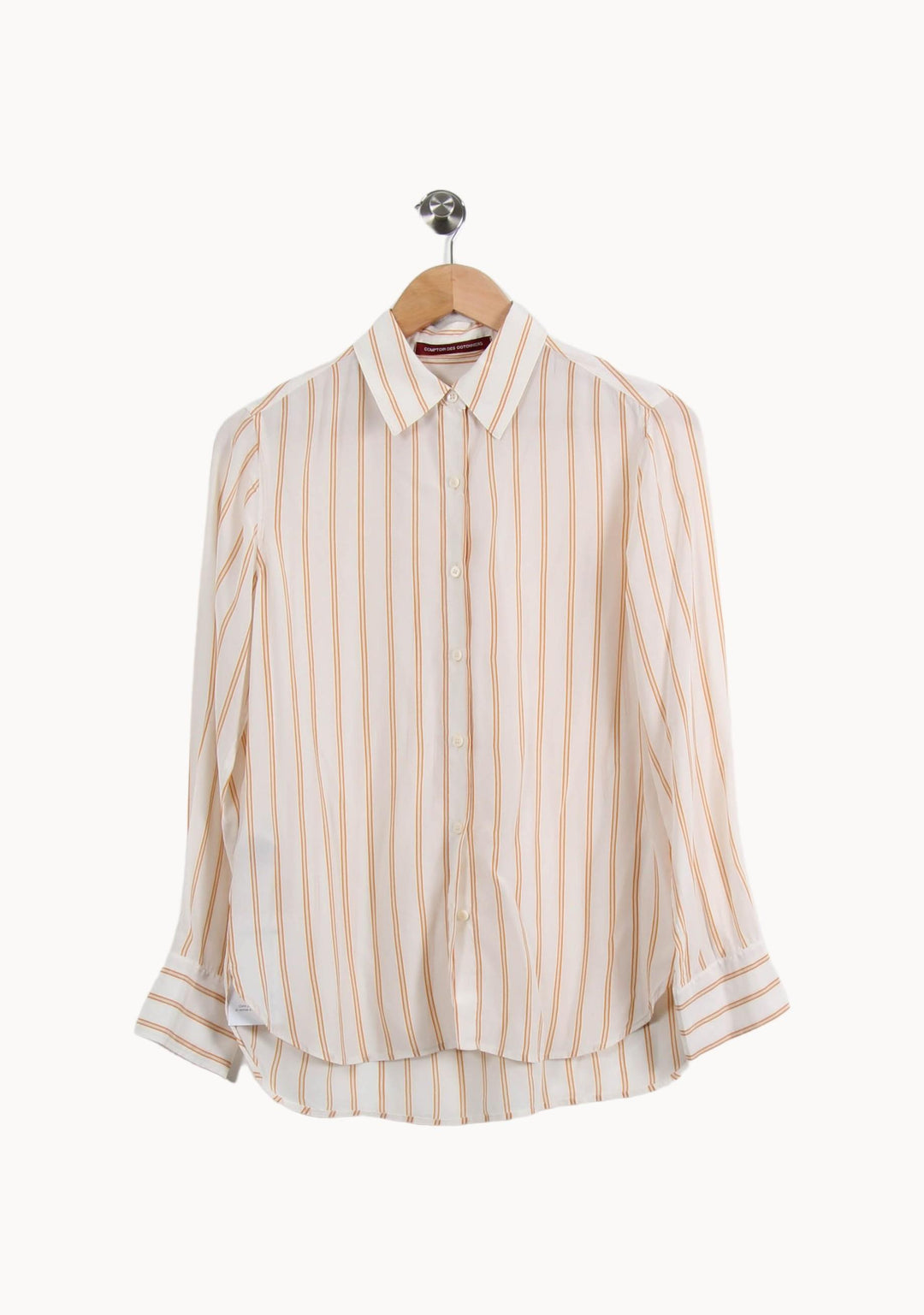 Chemise Blanc et Orange - Taille S/36 de la marque Comptoir des Cotonniers | PARAD69628 - Vendu par Paradigme - Image 2