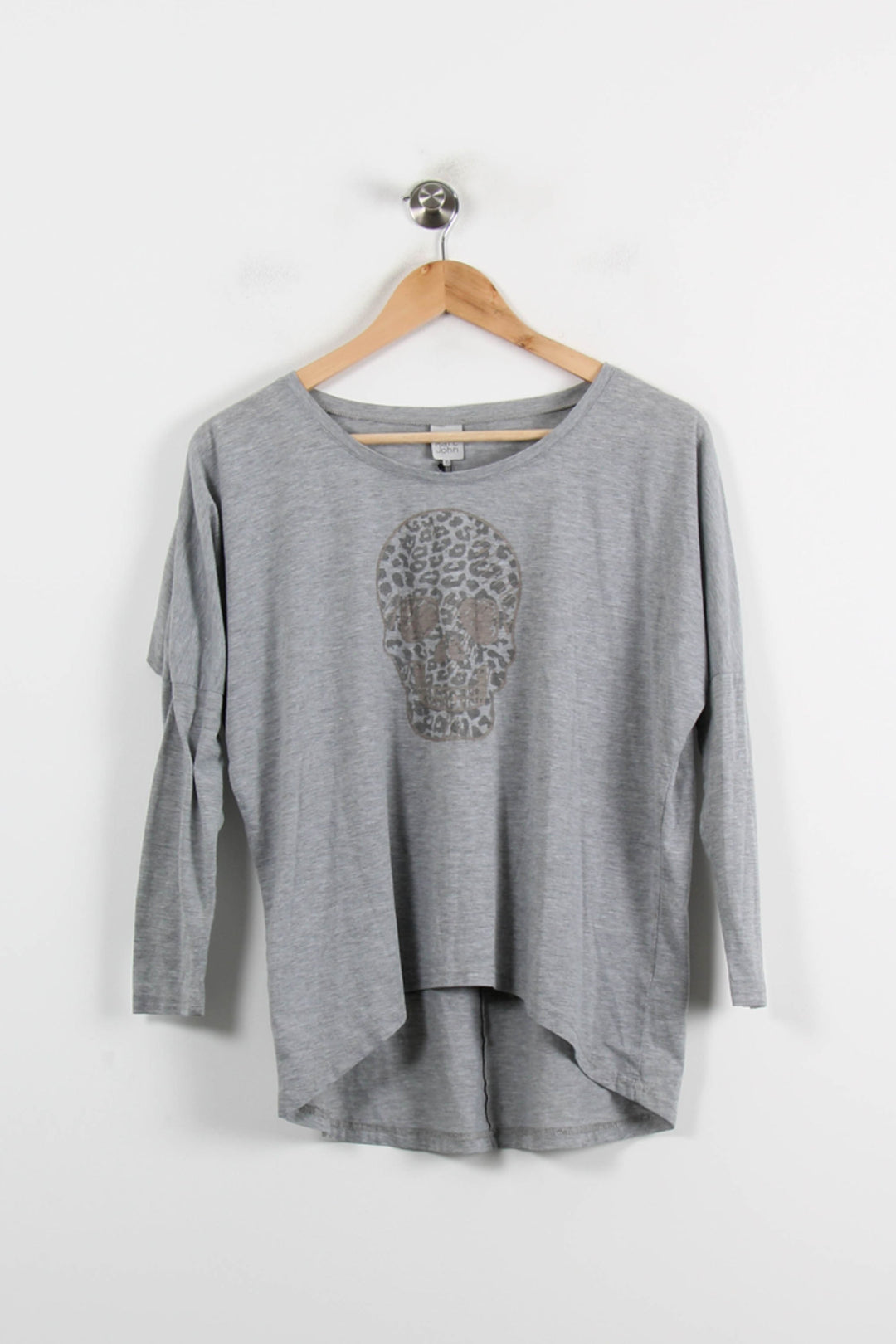 Tee-shirt Manches Longues Gris - Taille XS/34 de la marque Karl Marc John | PARAD69639 - Vendu par Paradigme - Image 2