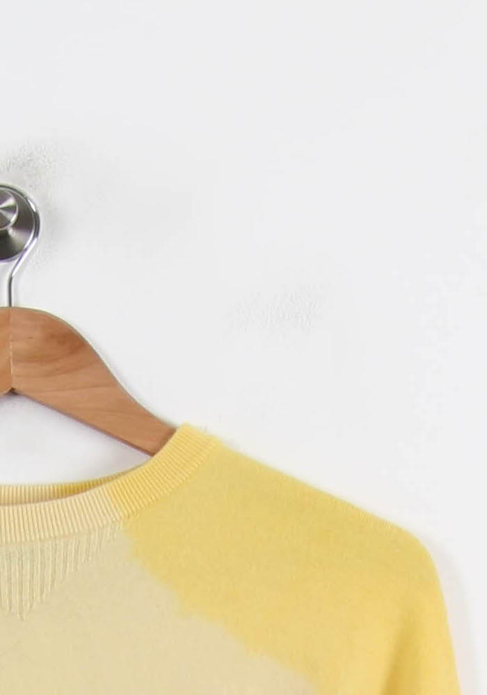 Pull Jaune et Beige - Taille S/36 de la marque The Kooples | PARAD69640 - Vendu par Paradigme - Image 3