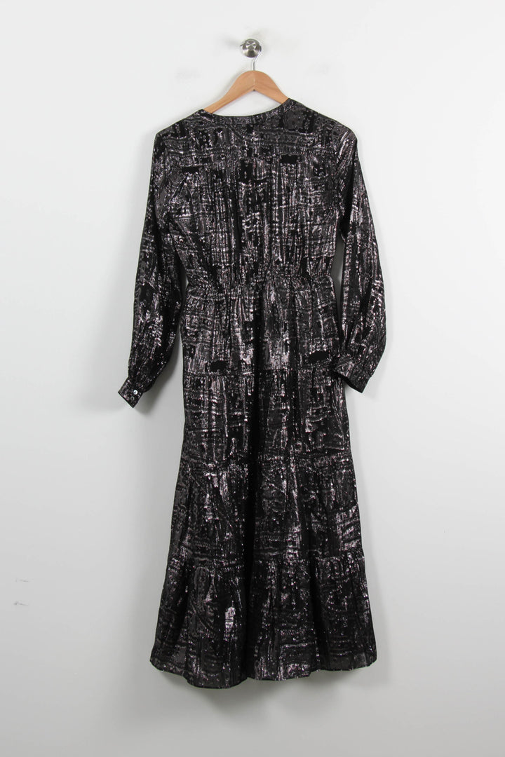 Robe Longue Noire - Taille XS/34 de la marque ba&sh | PARAD69642 - Vendu par Paradigme - Image 4