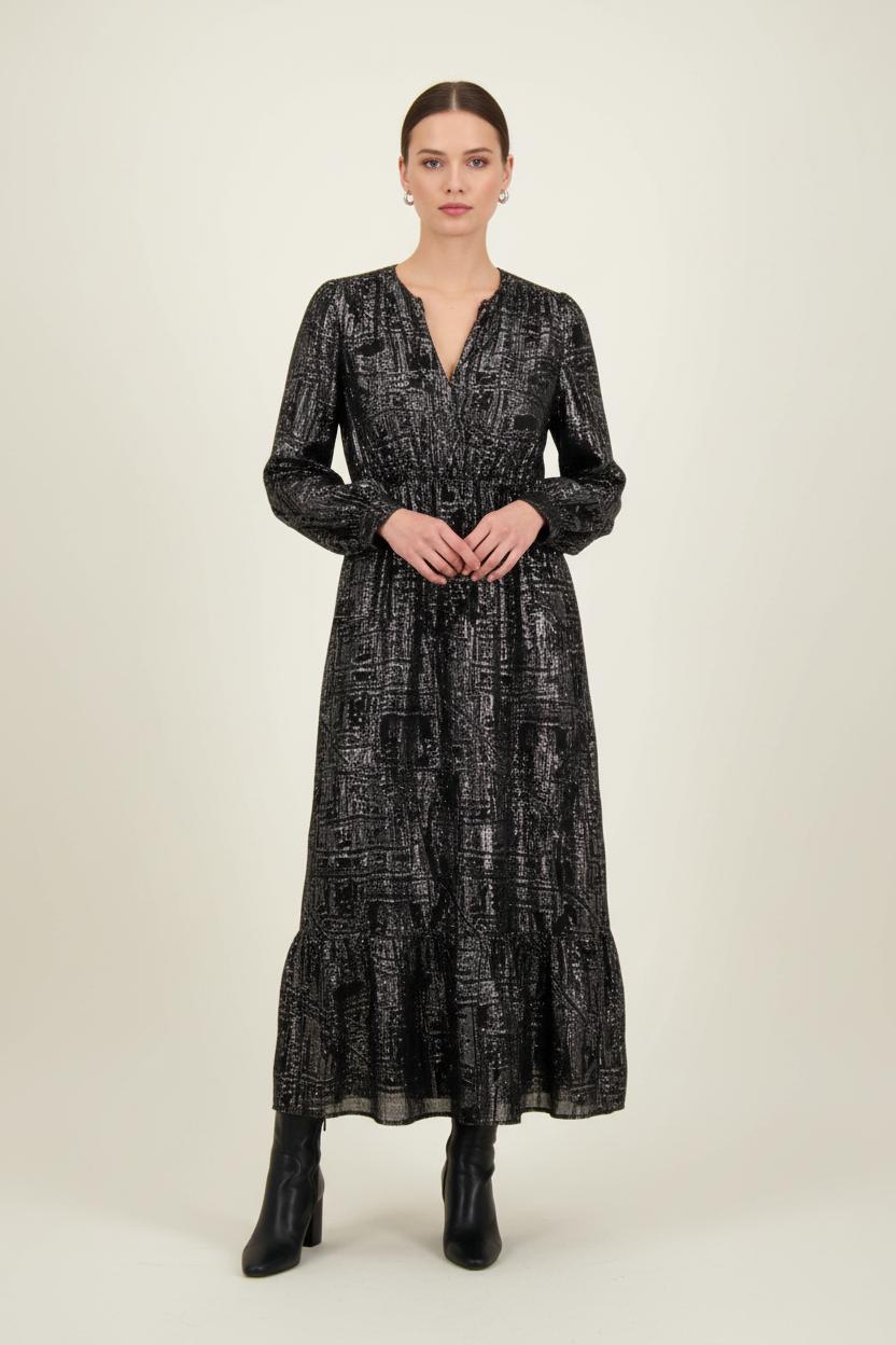 Robe Longue Noire - Taille XS/34 de la marque ba&sh | PARAD69642 - Vendu par Paradigme - Image 1
