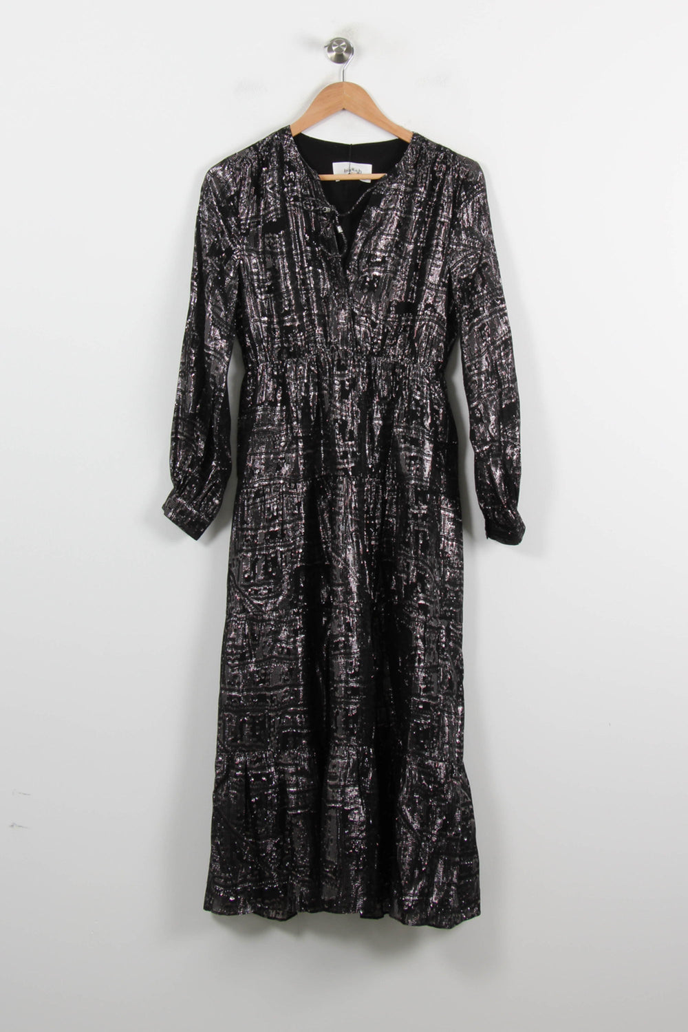 Robe Longue Noire - Taille XS/34 de la marque ba&sh | PARAD69642 - Vendu par Paradigme - Image 2